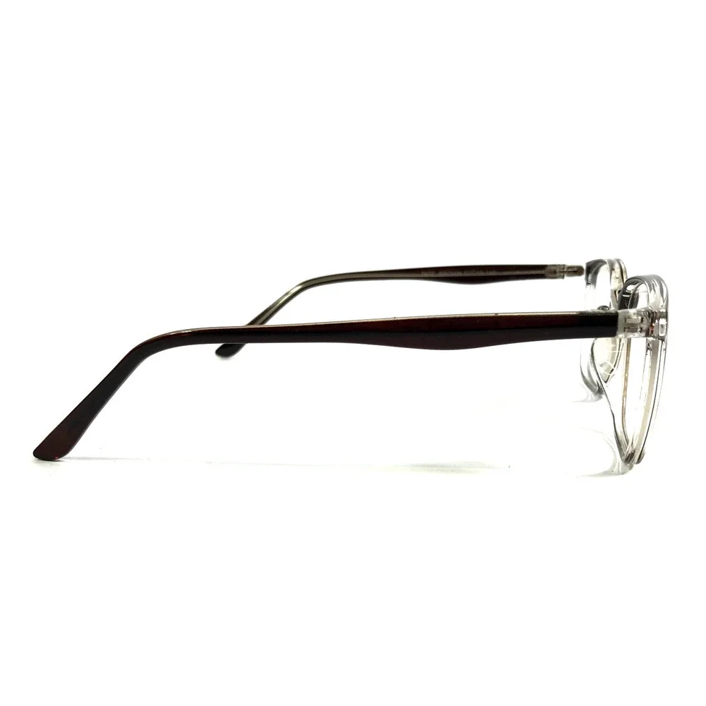 Affordable Designs Eyeglasses Frames TATE BROWN Clear Square Full Rim 52-18-140